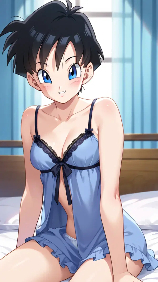 hentai dragon ball ai - The Afterglow That Felt Too Close to Name - AI generated portrait image in 1080x1920 resolution by @anon