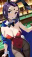 raven teen titans go hentai - Where Need and Hunger Collide - AI generated portrait image in 1080x1920 resolution by @anon