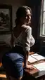 korra ai porn - A Pull That Stayed After Midnight - AI generated portrait image in 1080x1920 resolution by @anon