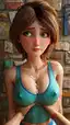 aunt cass disneyland - The Edge That Kept Coming Back - AI generated portrait image in 1080x1920 resolution by @anon