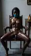 perfect ebony nude - The Secret Shape of Echo - AI generated portrait image in 1080x1920 resolution by @anon