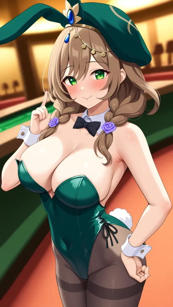 genshin impact chiori rule 34 - A Craving That Opened in Shadow - AI generated portrait image in 1080x1920 resolution by @anon