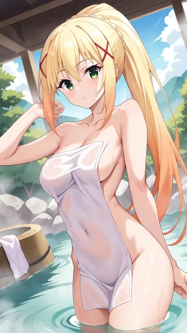 konosuba iris porn - Forbidden Touch Too Addictive - AI generated portrait image in 1080x1920 resolution by @anon