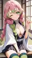 shinobu x mitsuri xxx - The Storm That Pulled the Night Apart - AI generated portrait image in 1080x1920 resolution by @anon