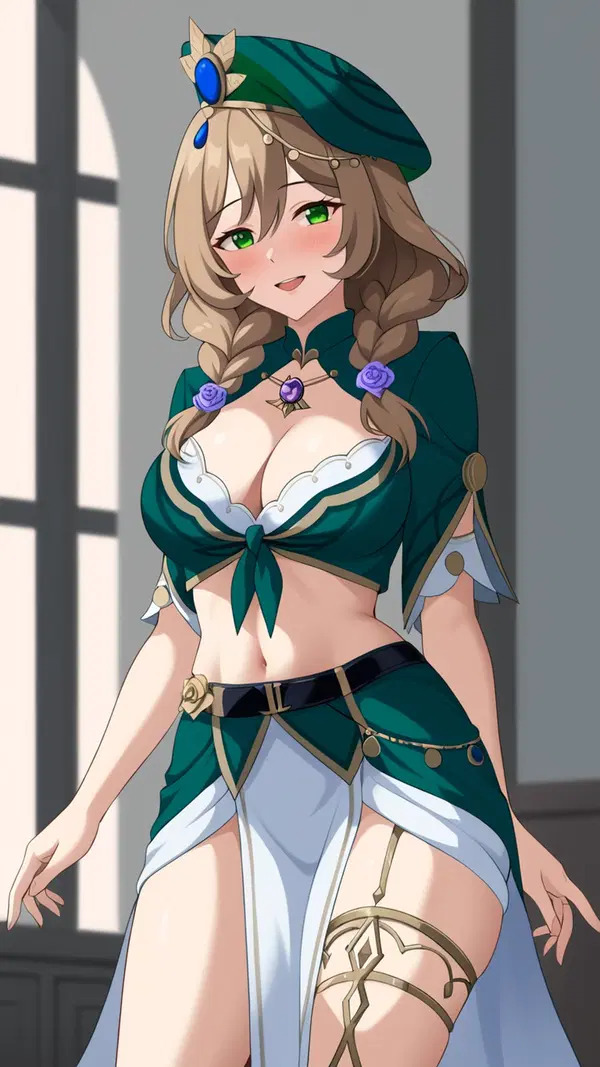 r/genshin impact nsfw - A Rush That Took the Long Way Back - AI generated portrait image in 1080x1920 resolution by @anon