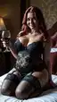 curvy black woman nude - The Heat That Came and Never Left - AI generated portrait image in 1080x1920 resolution by Anonymous Creator