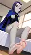 raven after school r34 - A Silence That Opened in Shadow - AI generated portrait image in 1080x1920 resolution by @anon