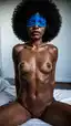 ebony dildo porn - The Friction Beneath the Silence - AI generated portrait image in 1080x1920 resolution by Anonymous Creator
