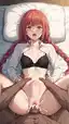 makima and denji porn - Lust That Ripples Through Everything - AI generated portrait image in 1080x1920 resolution by @anon