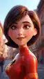 elastigirl bike - A Trace That Turned Into Weather - AI generated portrait image in 1080x1920 resolution by Anonymous Creator