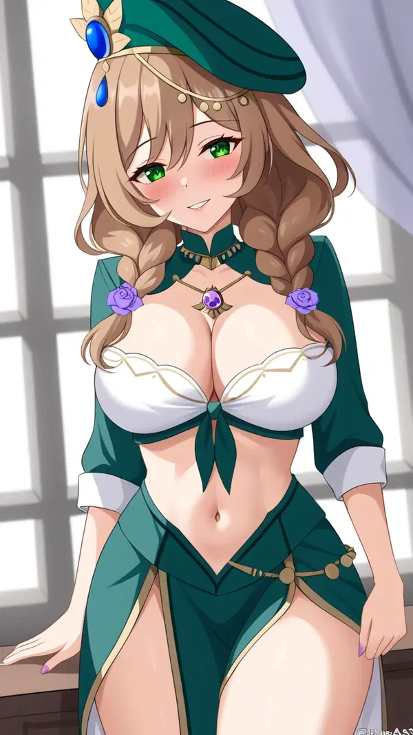 genshin impact porn comic - No Escape From This Addiction - AI generated portrait image in 1080x1920 resolution by Anonymous Creator