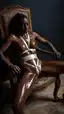 black ebony wet pussy - A Devotion That Turned Want Into Weather - AI generated portrait image in 1080x1920 resolution by @anon
