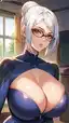 prison school porn parody - A Room Filled With Secret - AI generated portrait image in 1080x1920 resolution by @anon