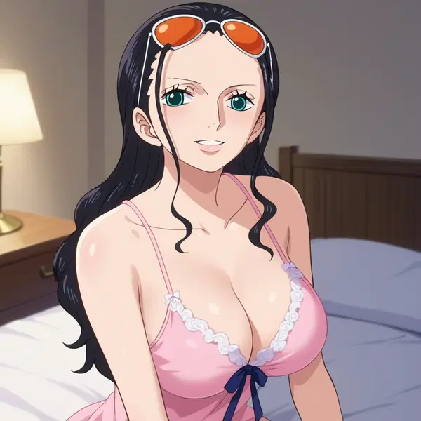 cosplay de nico robin xxx - The Pleasure That Makes the Night Worthwhile - AI generated square image in 1080x1080 resolution by @anon