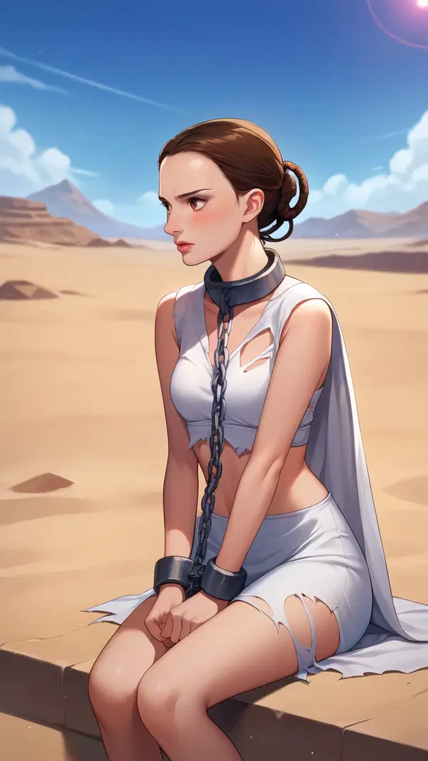 porn cosplay star wars - The Secret That Would Not Let Go - AI generated portrait image in 1080x1920 resolution by Anonymous Creator