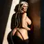 sexy blonde milf naked - Where Hunger Becomes a Prayer - AI generated square image in 1080x1080 resolution by Anonymous Creator