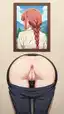 makima cosplay porn - A Darkness That Made the Night Lean Closer - AI generated portrait image in 1080x1920 resolution by @anon
