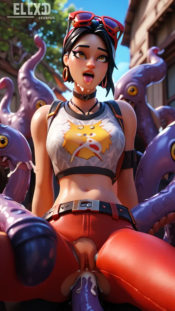 fortnite gay xxx - Burning Slow and Feeling Everything - AI generated portrait image in 1080x1920 resolution by @anon
