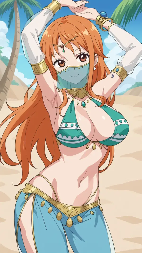 one piece anime hentai - A Collapse That Turned the Key - AI generated portrait image in 1080x1920 resolution by @anon