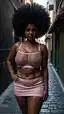 curvy big tits naked - The Fever That Made Shadows Feel Warm - AI generated portrait image in 1080x1920 resolution by Anonymous Creator