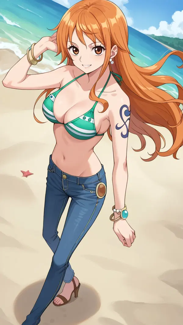 one piece r34 cosplay - All the Edge I Tried to Hide - AI generated portrait image in 1080x1920 resolution by Anonymous Creator