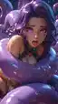 animation tentacle porn - Fire That Grows Every Time We Touch - AI generated portrait image in 1080x1920 resolution by Anonymous Creator