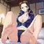 one piece : nami and nico robin a xxx parody | - A Warning Written as Secret - AI generated square image in 1080x1080 resolution by @anon