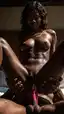 ebony nude telegram - A Need That Moved Like a Secret - AI generated portrait image in 1080x1920 resolution by @anon