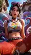 fortnite pov porn - The Night That Made Its Own Rules - AI generated portrait image in 1080x1920 resolution by @anon