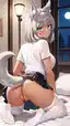 squirt hentai - The Edge That Wrote Itself in Smoke - AI generated portrait image in 1080x1920 resolution by @anon