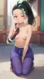 pokemon jessie cosplay porn - The Longing That Refused the Morning - AI generated portrait image in 1080x1920 resolution by @anon