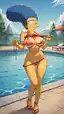 simpsons sex doll - An Echo That Outran the Morning - AI generated portrait image in 1080x1920 resolution by @anon
