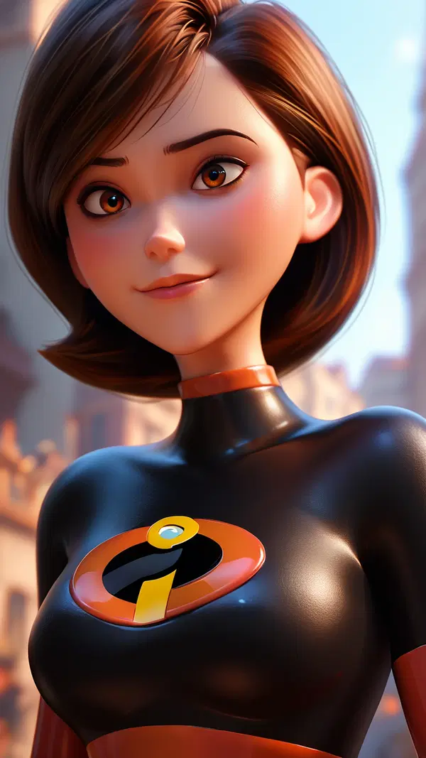 futa helen parr - The Long Way Into Gravity - AI generated portrait image in 1080x1920 resolution by @anon