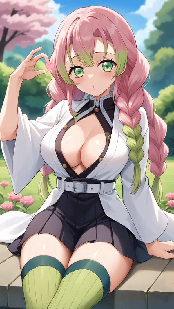 mitsuri naked cosplay - A Craving That Held the Door Open - AI generated portrait image in 1080x1920 resolution by @anon