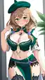 genshin impact girl hot - The Shape Spell Takes at Night - AI generated portrait image in 1080x1920 resolution by @anon