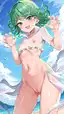 tatsumaki cosplay masturbate - A Warning Written as Desire - AI generated portrait image in 1080x1920 resolution by @anon