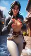 fortnite korra rule 34 - The Shadow That Moved Like a Secret - AI generated portrait image in 1080x1920 resolution by @anon