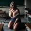 ai generator erotic stories - A Memory That Kept Its Hands on the Hour - AI generated square image in 1080x1080 resolution by @anon