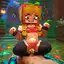 minecraft nsfw - A Velvet That Stayed Beneath My Skin - AI generated square image in 1080x1080 resolution by @anon