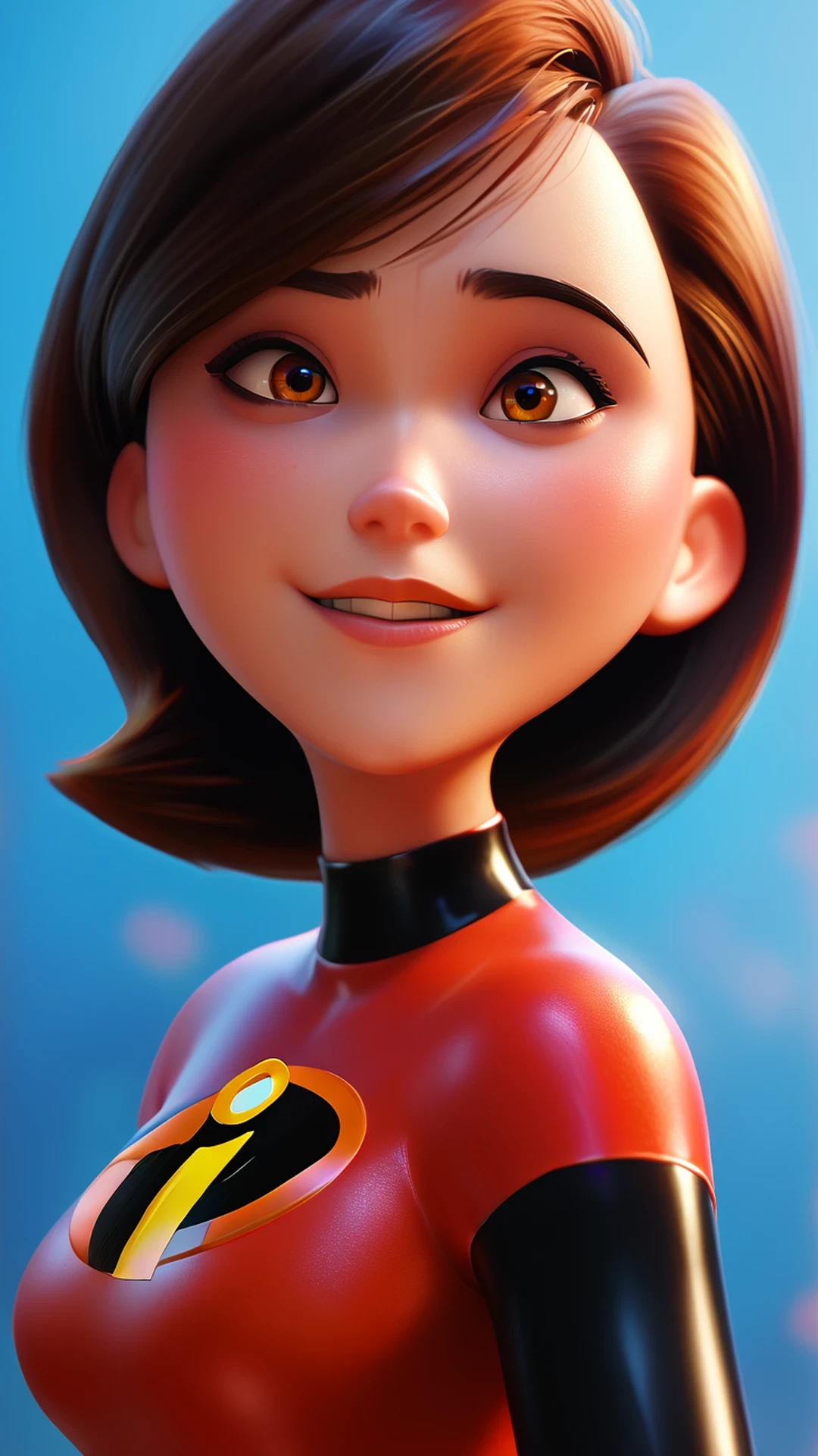 elastigirl cosplay nude - A Warning Written as Tension