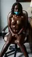 ebony ass hole - Heat That Feels Like a Secret - AI generated portrait image in 1080x1920 resolution by @anon