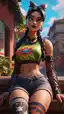 the machinist fortnite porn - A Wildness That Lit Up the Dark - AI generated portrait image in 1080x1920 resolution by @anon