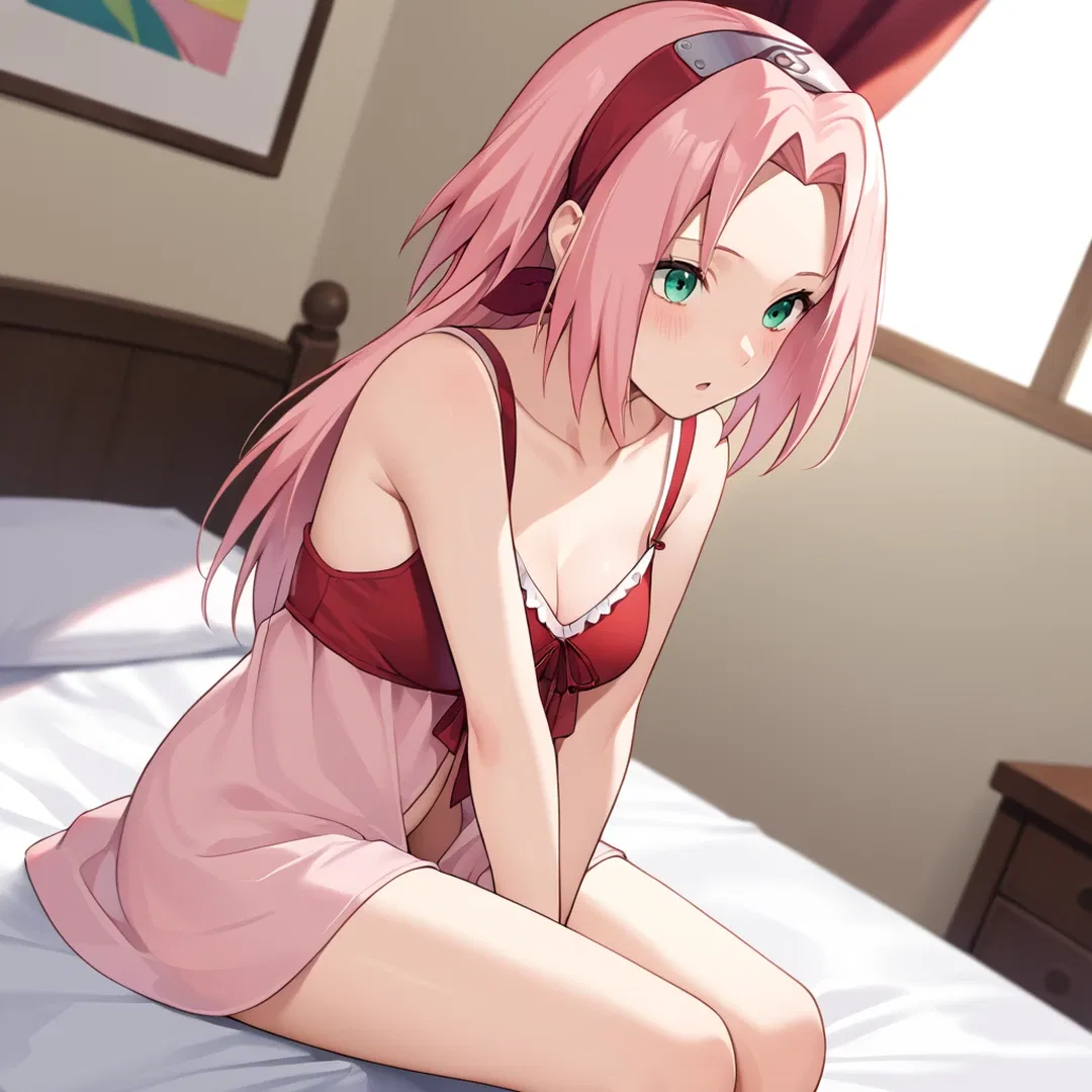 sakura hagiwara hentai - The Night That Became the Answer
