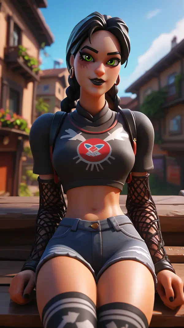 gwen stacy fortnite porn - The Danger That Learned My Name - AI generated portrait image in 1080x1920 resolution by @anon