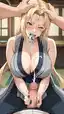 porn tsunade naruto - Cravings That Make Tomorrow Wait - AI generated portrait image in 1080x1920 resolution by @anon