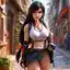 tifa lockhart figurine - No Map for This Depth - AI generated square image in 1080x1080 resolution by @anon