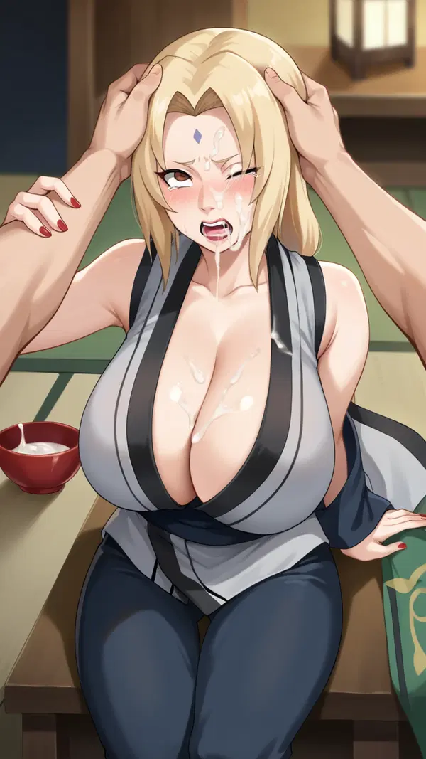 tsunade x konohamaru xxx - Lust That Grew Without Warning - AI generated portrait image in 1080x1920 resolution by @anon