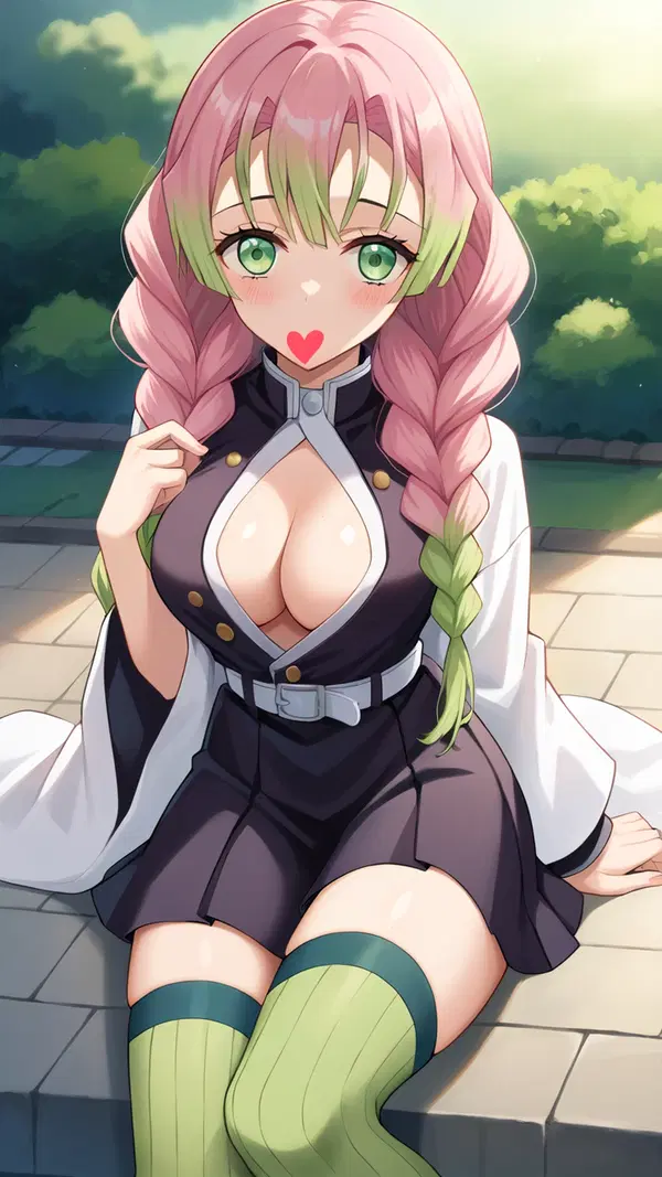 mitsuri x zohakuten r34 - One More Hour of Tension - AI generated portrait image in 1080x1920 resolution by @anon