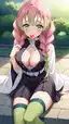 mitsuri x zohakuten r34 - One More Hour of Tension - AI generated portrait image in 1080x1920 resolution by @anon