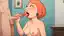 family guy girls naked - The Shape Spell Takes at Night - AI generated square image in 1080x1080 resolution by @anon